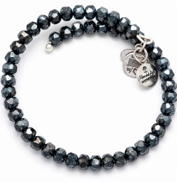 Alex And Ani Pulsera Éclair Noir 20cm