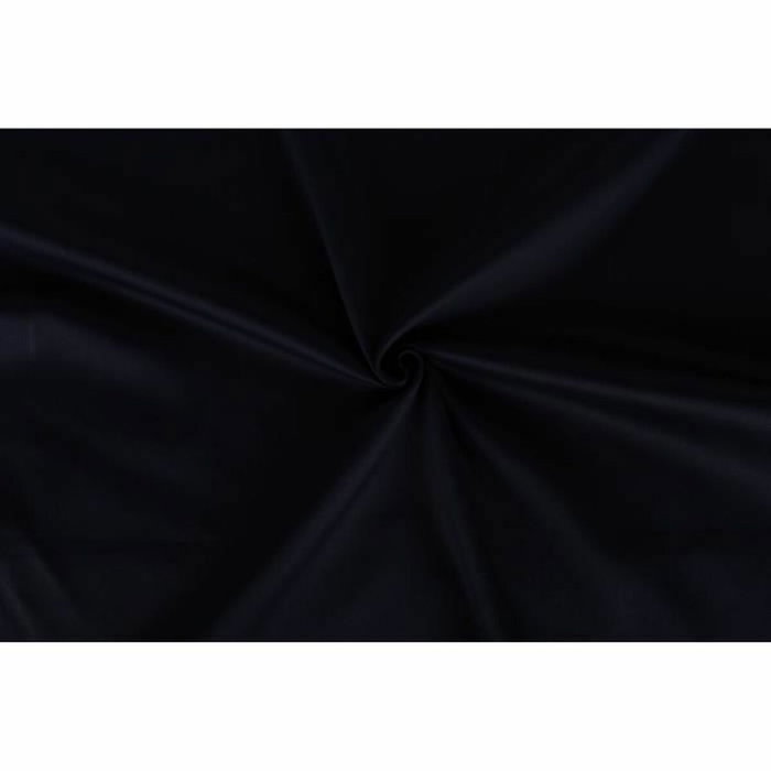 Forme Parure de lit Satin King Bleu foncé