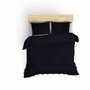 Forme Parure de lit Satin King Bleu foncé