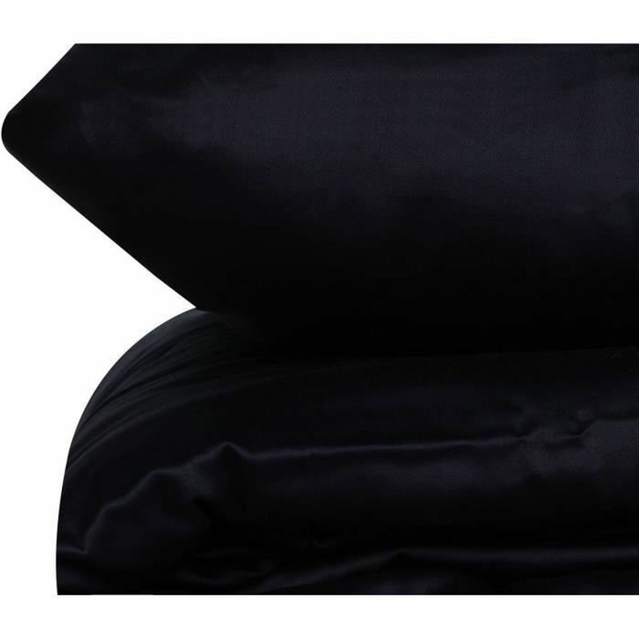Forme Parure de lit Satin King Bleu foncé