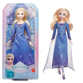 Disney Frozen JBG53 - Poupée Elsa de La Reine des Neiges : Le Festival de l'Hiver avec Tenue de Patinage Articulée