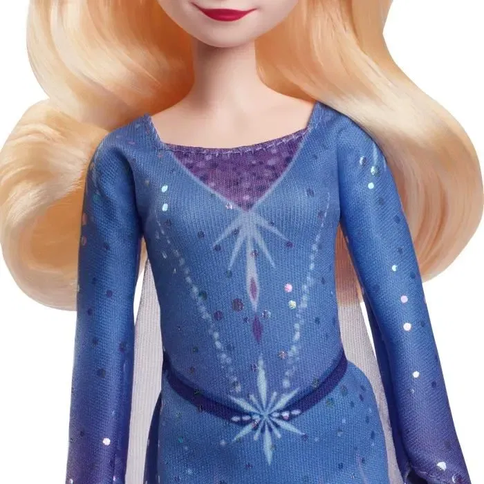 Disney Frozen JBG53 - Poupée Elsa de La Reine des Neiges : Le Festival de l'Hiver avec Tenue de Patinage Articulée
