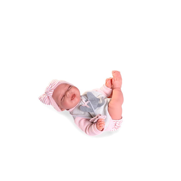 Muñecas Antonio Juan Poupée Lluna avec Boules Douces Rêves 70401 - Poupée réaliste 34 cm pour enfants 3 ans et plus