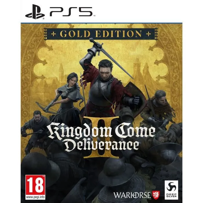Deep Silver Kingdom Come: Deliverance II - Gold Edition - Jeu PS5 Français Deep Silver Kingdom Come: Deliverance II - Gold Edition - Jeu PS5 Français