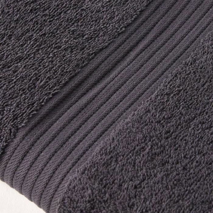 Today Maxi drap de bain Essential 90 x 150 cm gris fusain