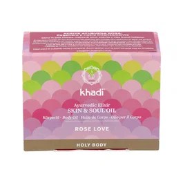 KHADI Huile Élixir Ayurveda Rose Régénérante 10ml