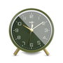 Mebus 56972 Réveil Quartz Vert Olive / Or