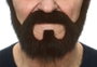 My Other Me Fausse barbe et moustache Noir Taille unique