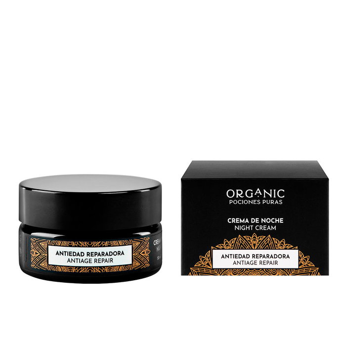 Orgạnic Pociones Puras Crème de Nuit Réparatrice Anti-Âge Régénérante 50 ml aux AHA Orgạnic Pociones Puras Crème de Nuit Réparatrice Anti-Âge Régénérante 50 ml aux AHA