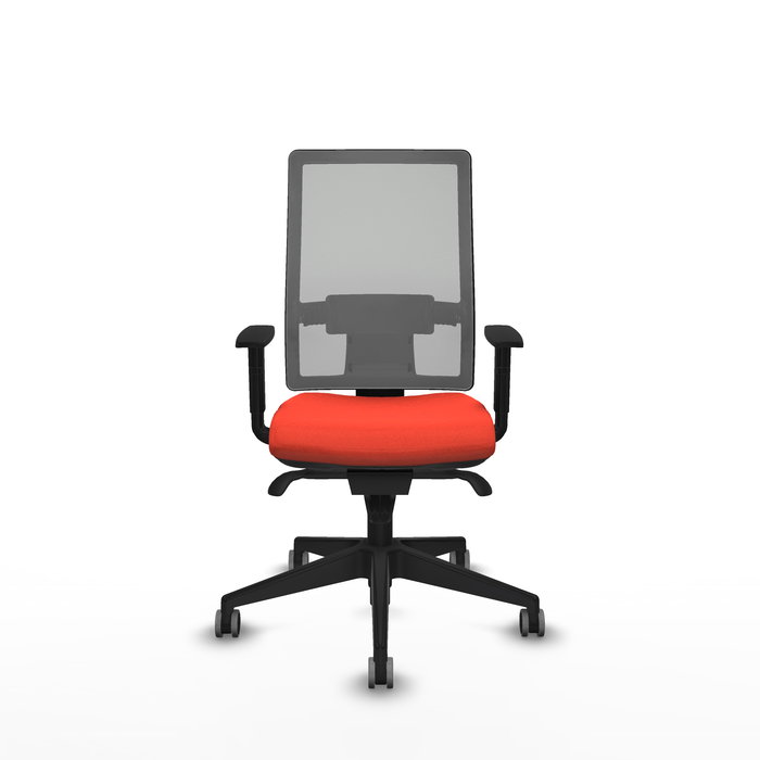 Chaise de Bureau Horna Piqueras y Crespo 1D066G0 Orange Foncé