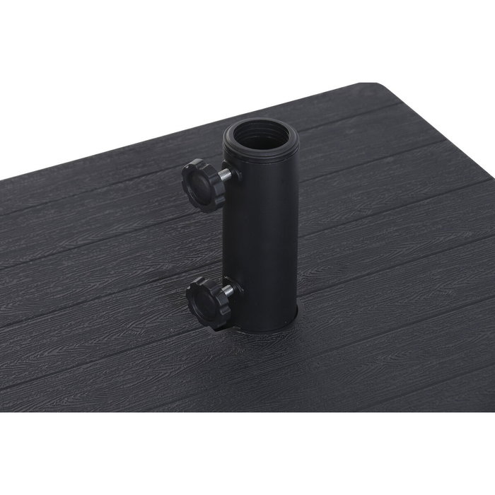 Home ESPRIT Base pour parapluie Noir 53 X 53 X 30 CM
