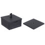 Home ESPRIT Base pour parapluie Noir 53 X 53 X 30 CM