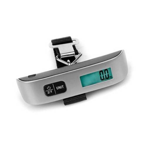 Homelux Balance Pèse-Bagage Numérique 50 kg Argent