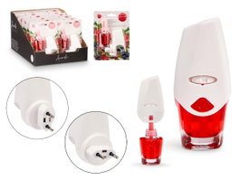 Acorde Diffuseur électrique parfum fruits rouges 20 ml 5x12x9 cm (Set de 24)