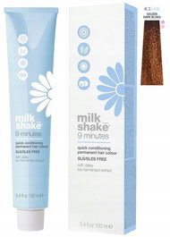 Milk Shake Teinture Permanente pour Cheveux 9 Minutes - Nuancier 6.35 Dark Blonde, 100 ml