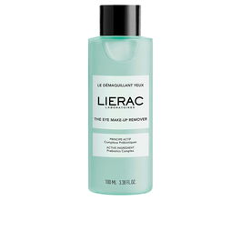 Lierac Démaquillant Yeux 100 ml - Démaquille Waterproof, Protège Cils, 99% Ingrédients Naturels, Complexe Prébiotiques Marins, Vitamine B5