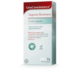 GineCanes GINECANESBALANCE - Suppositoires vaginaux pour le traitement des déséquilibres bactériens et des symptômes gênants - Boîte de 7 unités