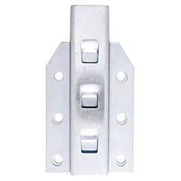 Q&Q R20 - Boîtier de resorte pour suspension de canapé en fer zincé - Compatible MULTITOM, COMPOS, DEREMACHE, DEMUELLE
