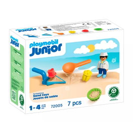 Playmobil Junior - Panadería de Arena 72005 - Ensemble Boulangerie de Sable - Pour Enfants dès 12 Mois