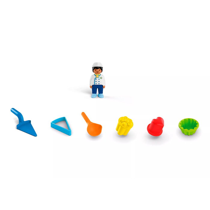 Playmobil Junior - Panadería de Arena 72005 - Ensemble Boulangerie de Sable - Pour Enfants dès 12 Mois Playmobil Junior - Panadería de Arena 72005 - Ensemble Boulangerie de Sable - Pour Enfants dès 12 Mois
