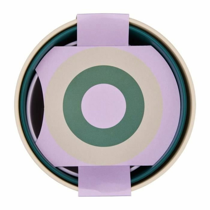 Elho Pot de fleur Lex Pott Set 14 - Blanc Vert Violet