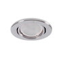 Vepa Bague Projecteur Downlight Rond Inclinable Acier 90mm Chromé