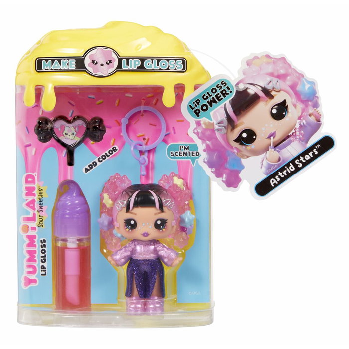Yummiland Lip Gloss Doll Sour Sweeties - Astrid Stars Yummiland Lip Gloss Doll Sour Sweeties - Astrid Stars