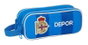 Safta Portatodo Double Real Deportivo De La Coruña, Boîte de rangement de sport double pour enfants, Dimensions 21 x 8 x 6 cm