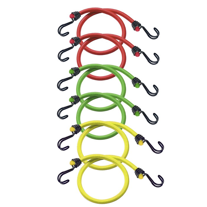 Master Lock Lot de 6 poulpes de sécurité avec crochets à double fil de fer Master Lock Lot de 6 poulpes de sécurité avec crochets à double fil de fer