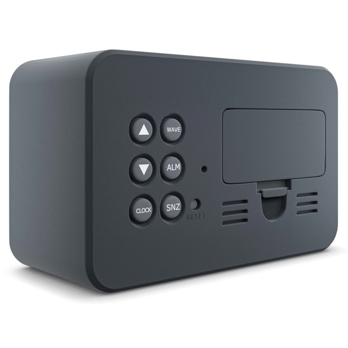 Mebus 51460 Réveil radio numérique Anthracite
