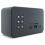 Mebus 51460 Réveil radio numérique Anthracite