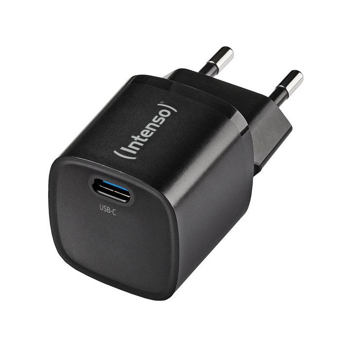 Intenso W30C² GaN Chargeur de secteur USB-C 30 W Noir Intenso W30C² GaN Chargeur de secteur USB-C 30 W Noir