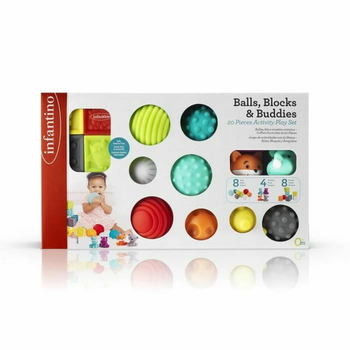 Infantino Set sensoriel 20 pièces Infantino Set sensoriel 20 pièces