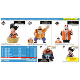 Ichiban Kuji Dragon Ball EX The Fierce Men of Turtle Hermit School Banpresto
