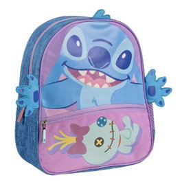 Cerdá Sac à dos enfant Stitch 2.5 x 3.0 x 1.0 cm - Bleu - Dès 3 ans