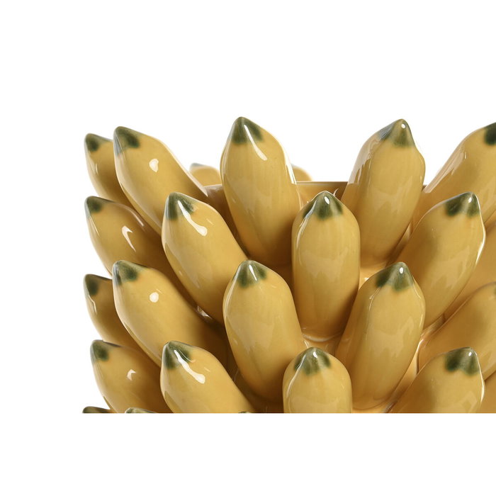 Vase Home ESPRIT Jaune Vert Céramique Tropical 28 x 28 x 40 cm Vase Home ESPRIT Jaune Vert Céramique Tropical 28 x 28 x 40 cm