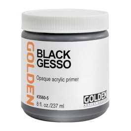 Golden Black Gesso 237 ml