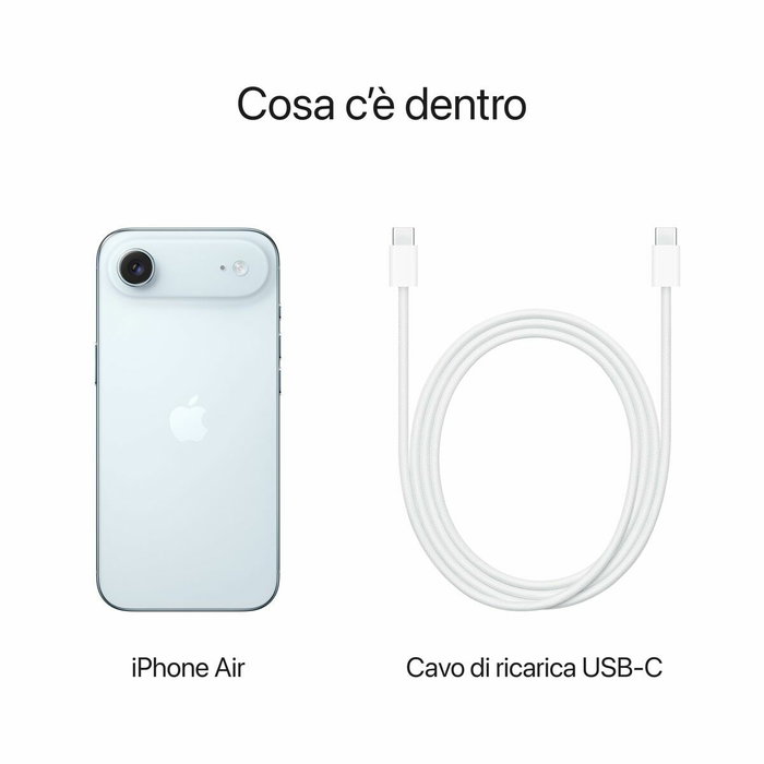 Smartphone Apple iPhone 17 Air Octa Core 12 GB RAM 256 GB Bleu 6,5" Smartphone Apple iPhone 17 Air Octa Core 12 GB RAM 256 GB Bleu 6,5"