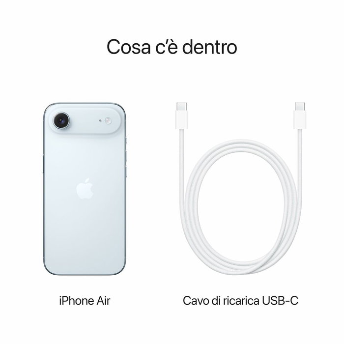 Smartphone Apple iPhone 17 Air Octa Core 12 GB RAM 256 GB Bleu 6,5" Smartphone Apple iPhone 17 Air Octa Core 12 GB RAM 256 GB Bleu 6,5"