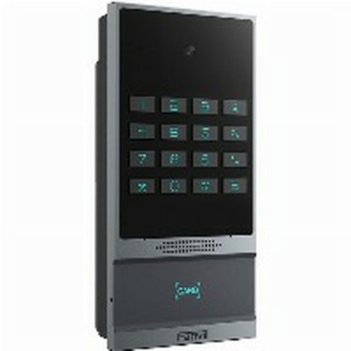 Fanvil i64 Interphone vidéo IP extérieur avec caméra 2 MP, vision nocturne, angle 120°, audio, RFID, PoE, IP67, aluminium
