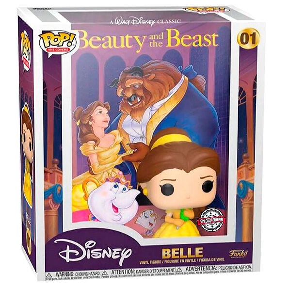 FUNKO Figurine POP Disney La Belle et la Bête - Belle Exclusive (Dimensions: H 82 x L 220 x P 175 mm, Poids 486 g) FUNKO Figurine POP Disney La Belle et la Bête - Belle Exclusive (Dimensions: H 82 x L 220 x P 175 mm, Poids 486 g)