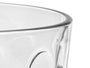 Vivalto Lot de 4 Verres en Verre Points 360 ml Transparent 8,5 x 9,8 x 16,5 cm (Set de 6)