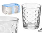Vivalto Lot de 4 Verres en Verre Points 360 ml Transparent 8,5 x 9,8 x 16,5 cm (Set de 6)