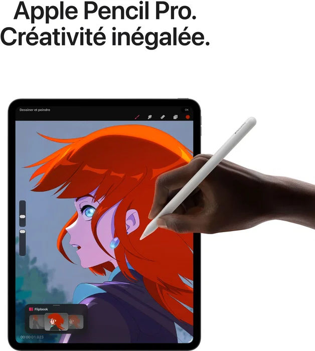 Apple iPad Pro M5 13 pouces Wi-Fi 256 Go Verre standard Silver