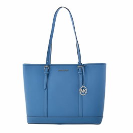 Michael Kors Sac Jet Set Travel 35T0STVL9L-STH-PACIFIC Bleu Toile