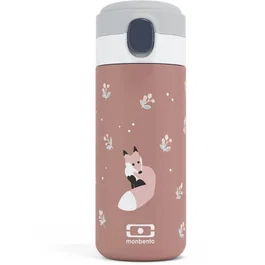 Monbento MB Pop Fox Gourde isotherme Rose Cannelle