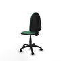 PIQUERAS Y CRESPO Chaise de bureau Aýna Vert émeraude sans accoudoirs