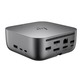 HP Station d'accueil Thunderbolt 4 G6 100W, référence 9X472UT#ABB, grise
