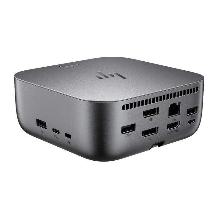 HP Station d'accueil Thunderbolt 4 G6 100W, référence 9X472UT#ABB, grise HP Station d'accueil Thunderbolt 4 G6 100W, référence 9X472UT#ABB, grise