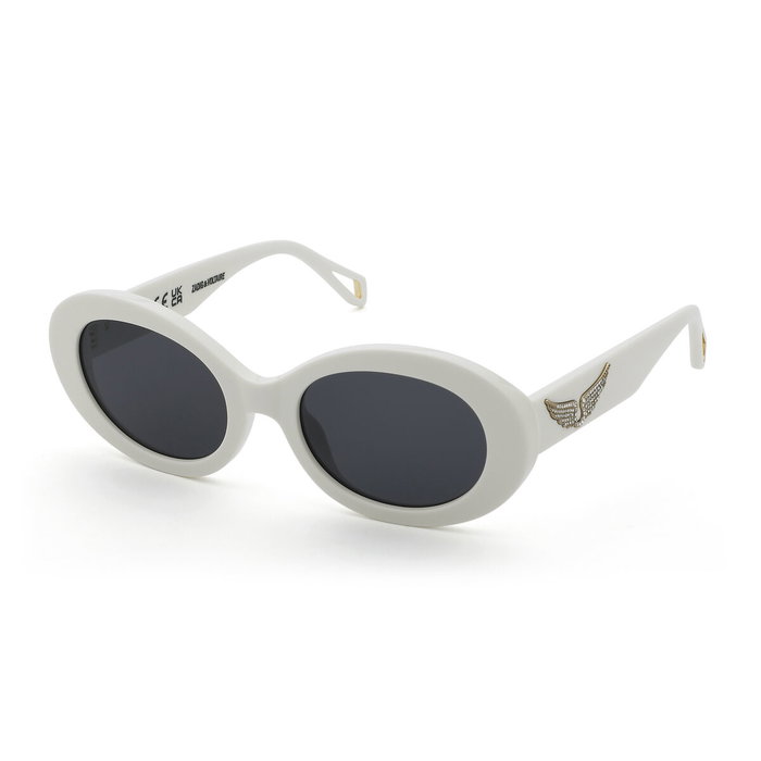 Zadig&Voltaire SZV460S5303GF Lunettes de soleil beige et gris Zadig&Voltaire SZV460S5303GF Lunettes de soleil beige et gris